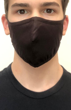 
                
                    Load image into Gallery viewer, Chocolate Active Fashion Face mask with filter - Thebritishmask
                
            