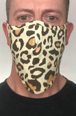 Leopard Beard Longline Face mask with filter