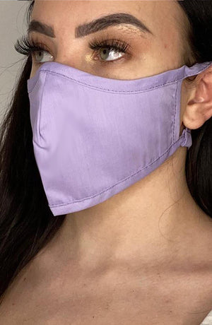 
                
                    Load image into Gallery viewer, Lilac Active Fashion Face mask with filter - Thebritishmask
                
            
