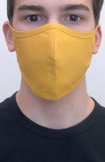 Mustard Active Fashion Face mask with filter