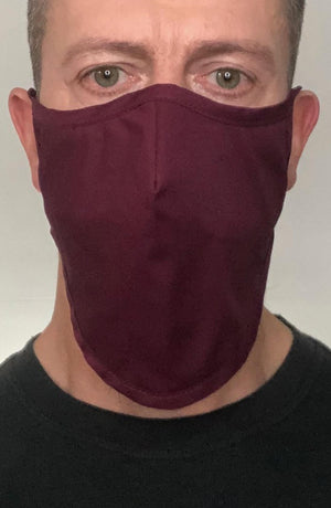 Plum Beard Longline Face mask with filter - Thebritishmask